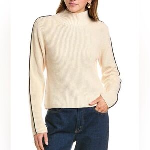 French Connection Cream Turtle Neck Sweater